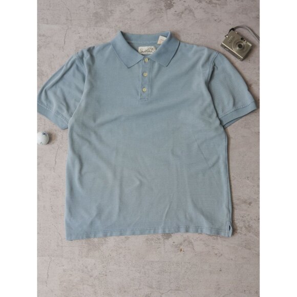 Vintage 90s Arnold Palmer Blue Polo - Picture 1 of 2